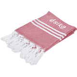 US Basic Santa Cruz Cotton-Rich Beach Towel & Drawstring Bag