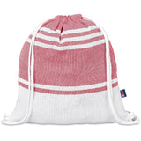 US Basic Santa Cruz Cotton-Rich Beach Towel & Drawstring Bag