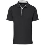 Mens Alex Varga Zenith Golf Shirt BLACK