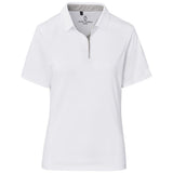 Ladies Alex Varga Zenith Golf Shirt WHITE