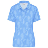 Ladies Slazenger Monterey Golf Shirt LIGHT BLUE