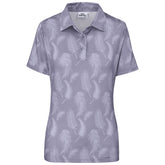 Ladies Slazenger Monterey Golf Shirt Light Grey