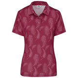 Ladies Slazenger Monterey Golf Shirt RED