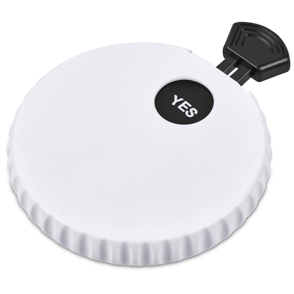 Altitude Yesno Bottle Opener SOLID WHITE