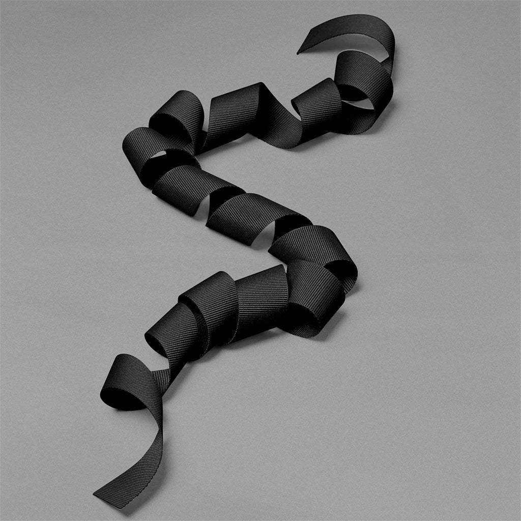 Petersham Ribbon (Unbranded) - 1.3m Default Title BLACK