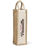 Okiyo Inshu Jute & Cotton Wine Tote