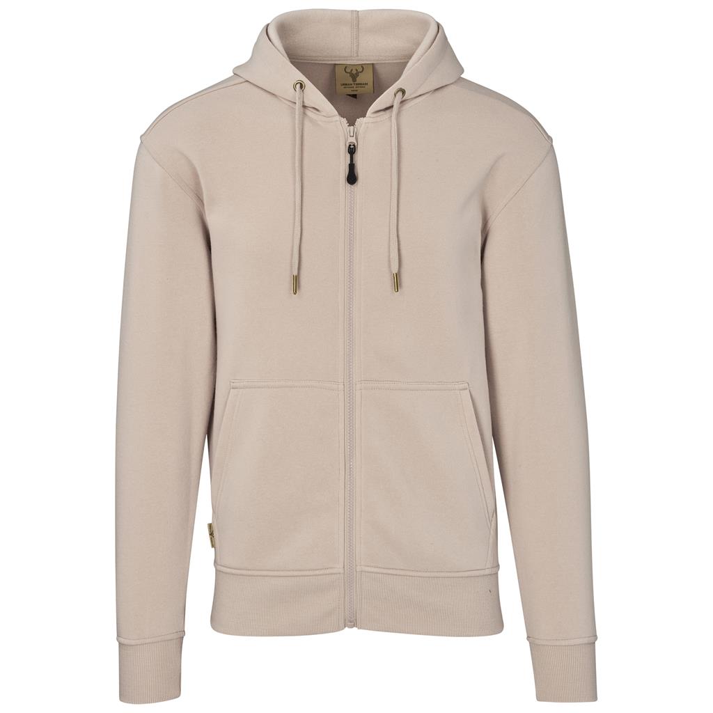 Mens Rift Hooded Sweater STONE