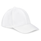 Fusion Laser Cap - 6 Panel WHITE