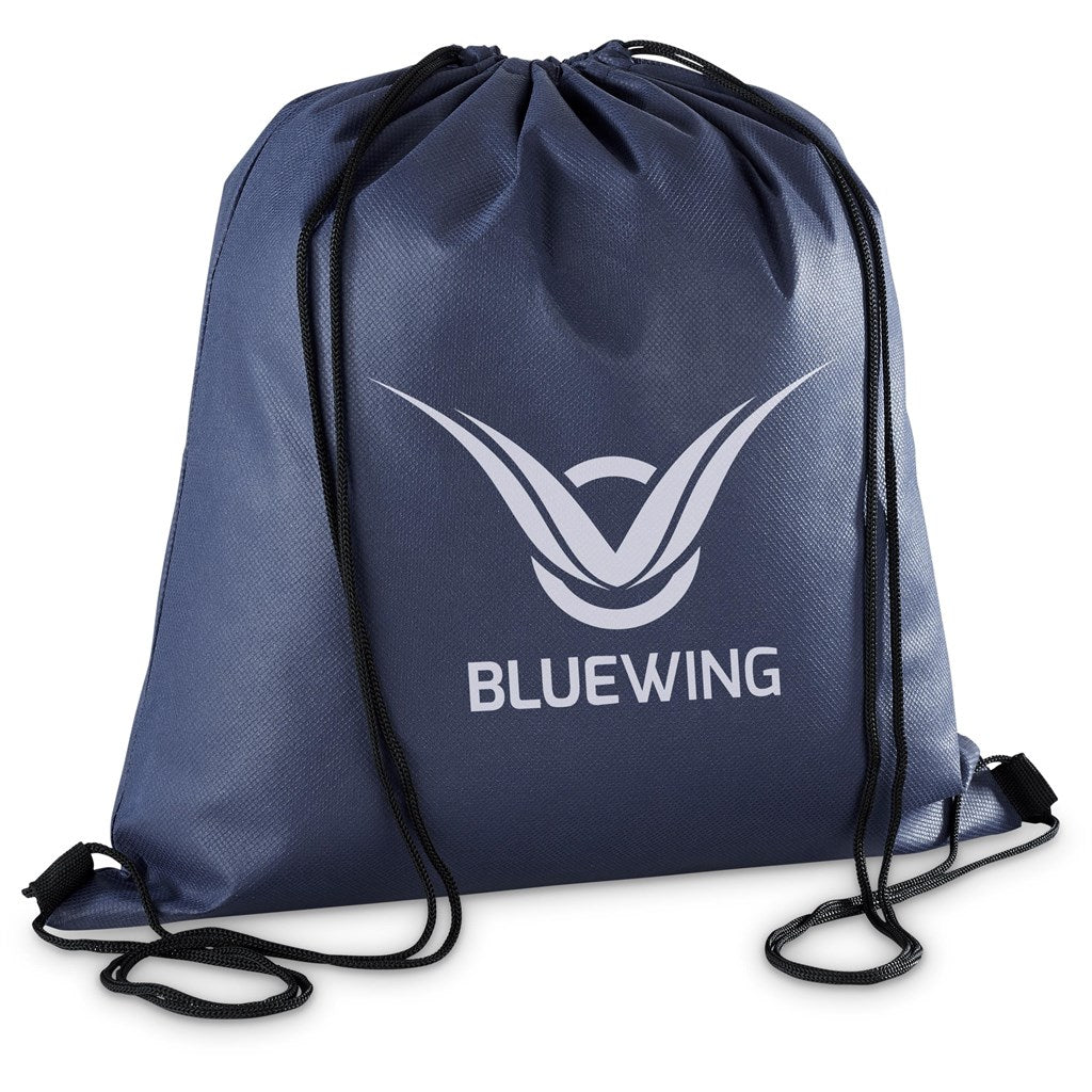 Altitude Whitefield Non-Woven Drawstring Bag NAVY