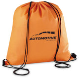 Altitude Whitefield Non-Woven Drawstring Bag ORANGE