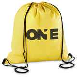 Altitude Whitefield Non-Woven Drawstring Bag YELLOW
