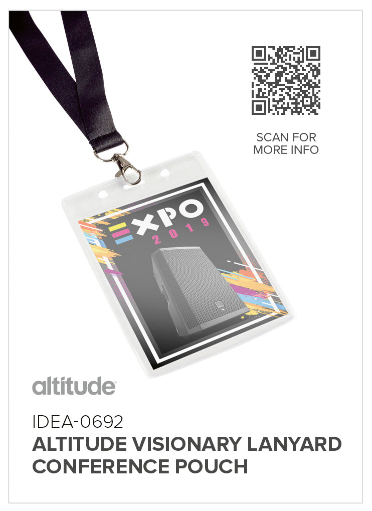 Altitude Visionary Lanyard Conference Pouch