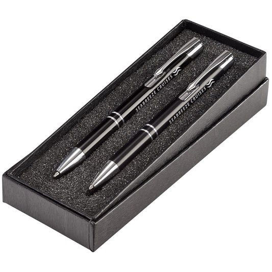 Altitude Armada Ball Pen & Pencil Set BLACK