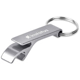 Altitude Tango Recycled Aluminium Bottle Opener Keyholder SILVER