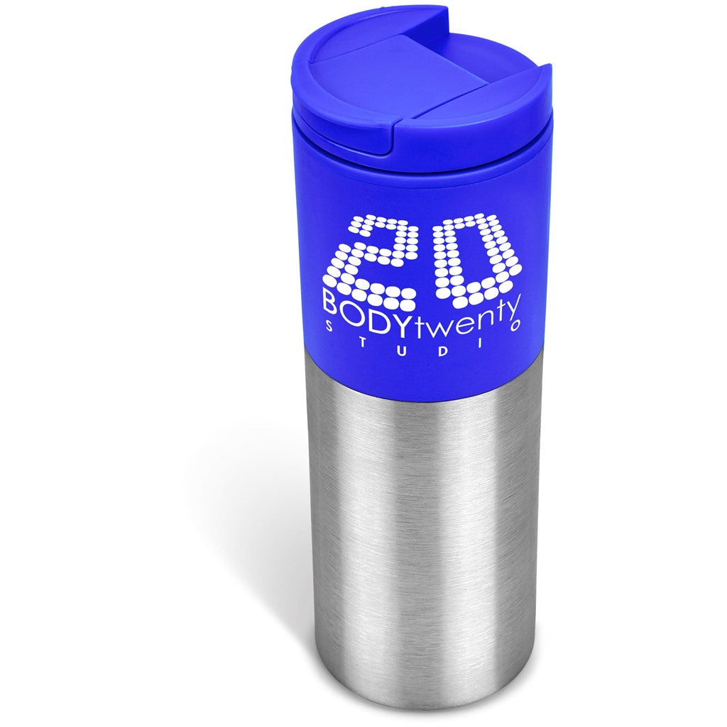 Kooshty Typhoon Stainless Steel & Plastic Double-Wall Tumbler - 450ml BLUE