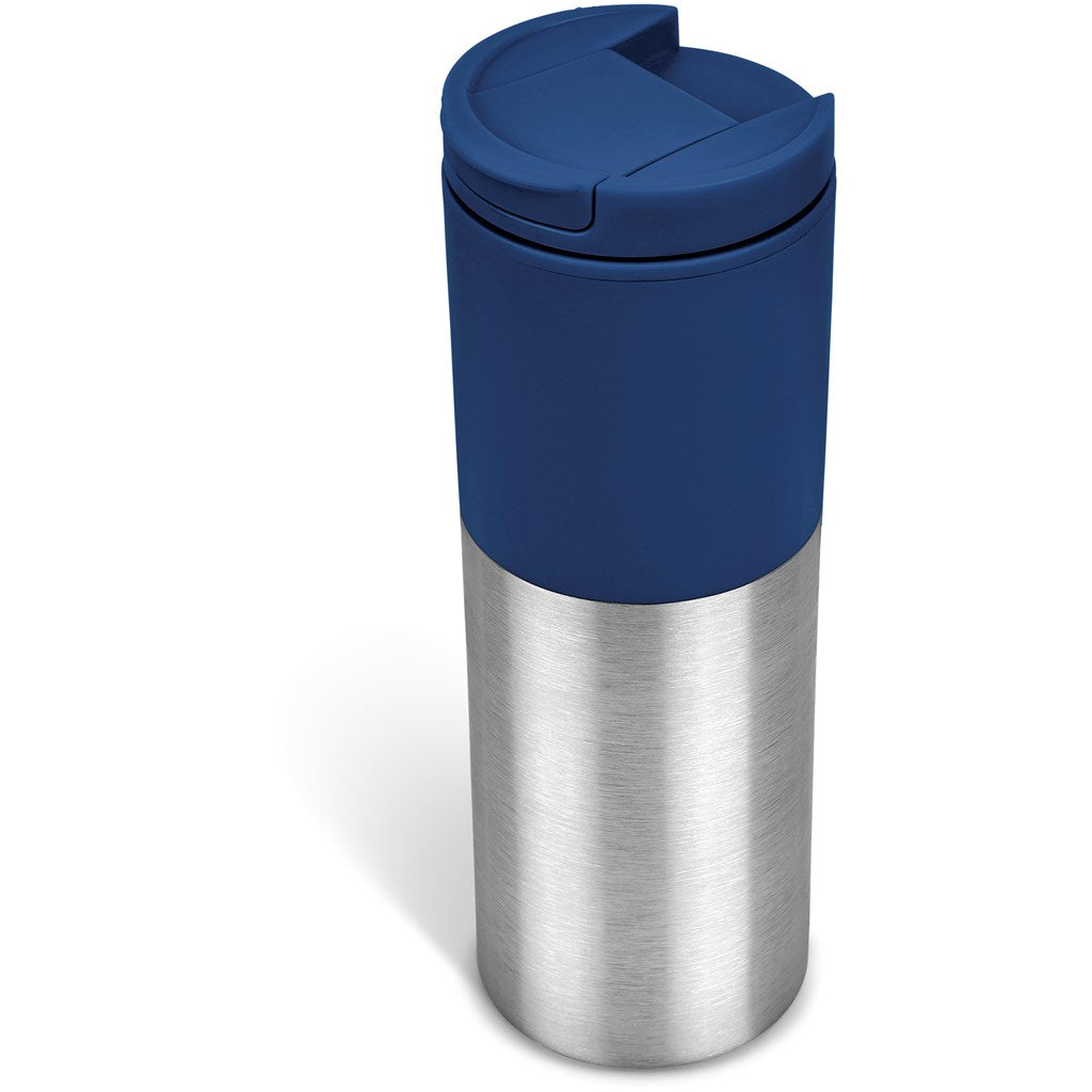 Kooshty Typhoon Stainless Steel & Plastic Double-Wall Tumbler - 450ml NAVY