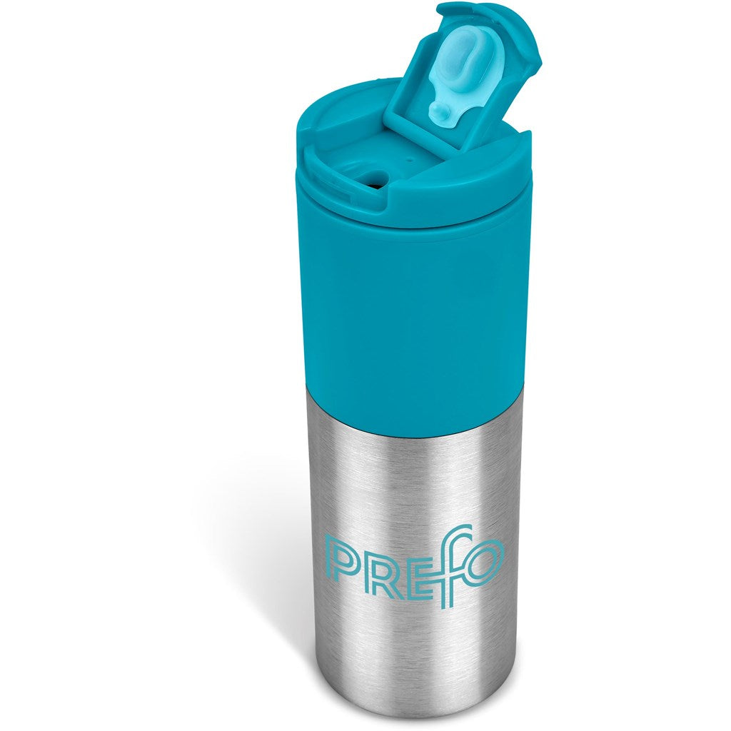 Kooshty Typhoon Stainless Steel & Plastic Double-Wall Tumbler - 450ml TURQUOISE