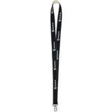 Altitude Taiga Recycled PET Lanyard BLACK