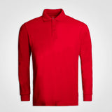 Long Sleeve Golfer Red