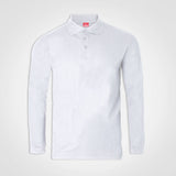 Long Sleeve Golfer White