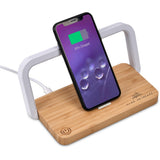 Okiyo Yoru Bamboo Wireless Charger & Night Light
