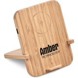 Okiyo Noryoku Bamboo Wireless Charging Phone Stand
