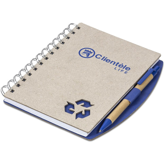 Altitude Bonaire Midi Notebook & Pen BLUE