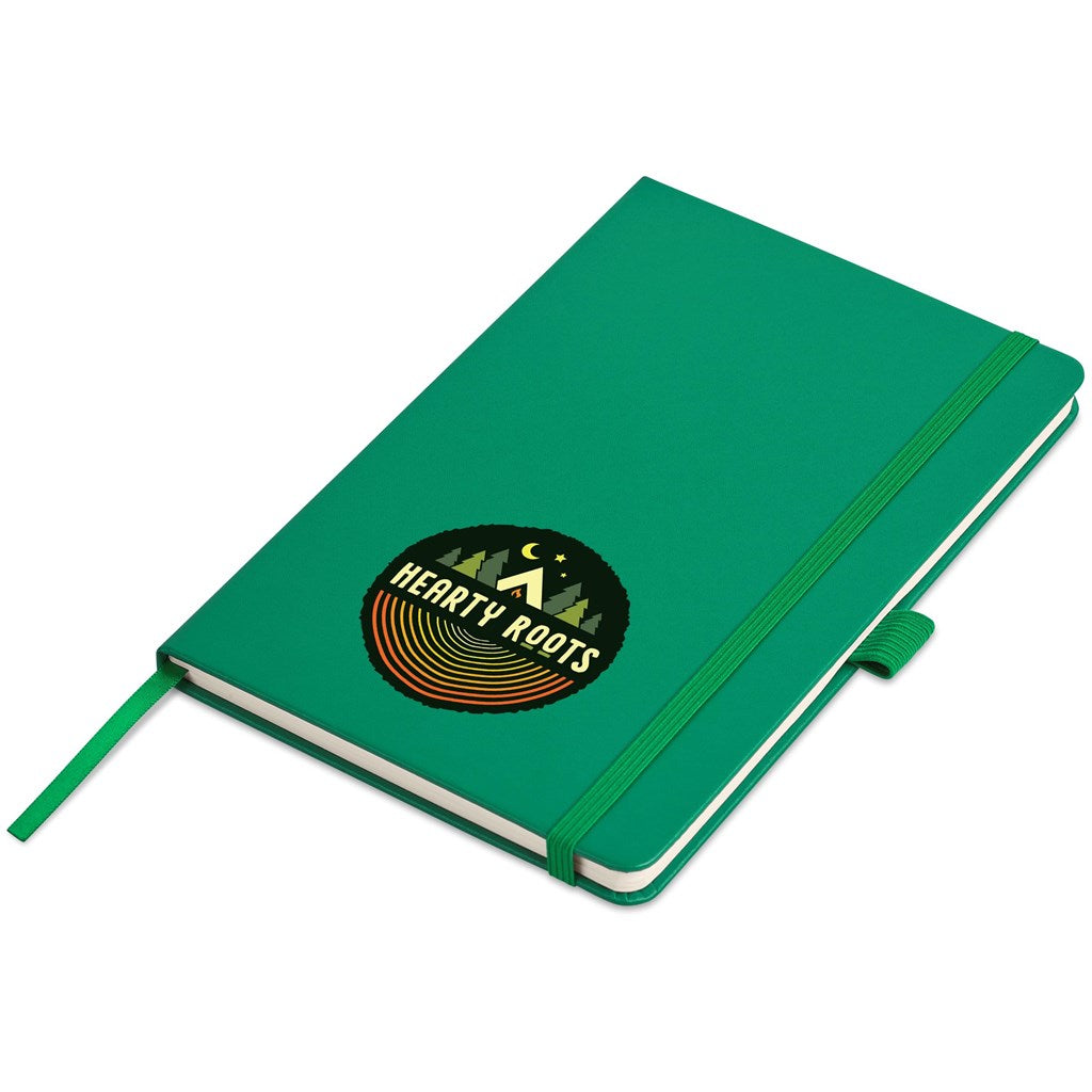 Altitude Stanford A5 Hard Cover Notebook GREEN