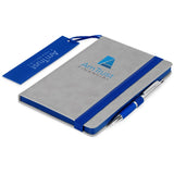 Altitude Colourblock A5 Soft Cover Notebook BLUE