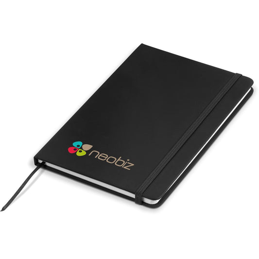 Altitude Omega A5 Hard Cover Notebook BLACK