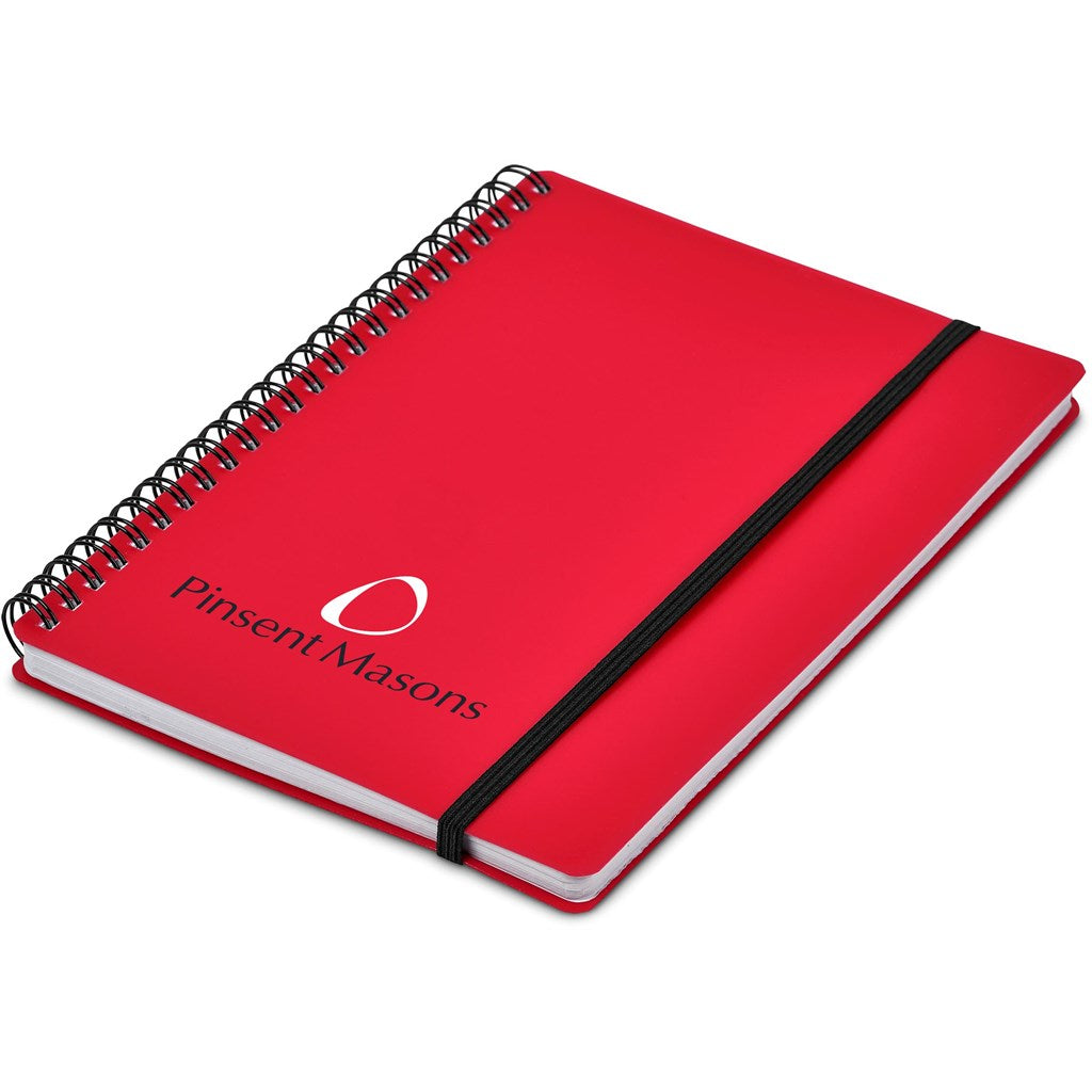 Altitude Noodle A5 Spiral Notebook RED