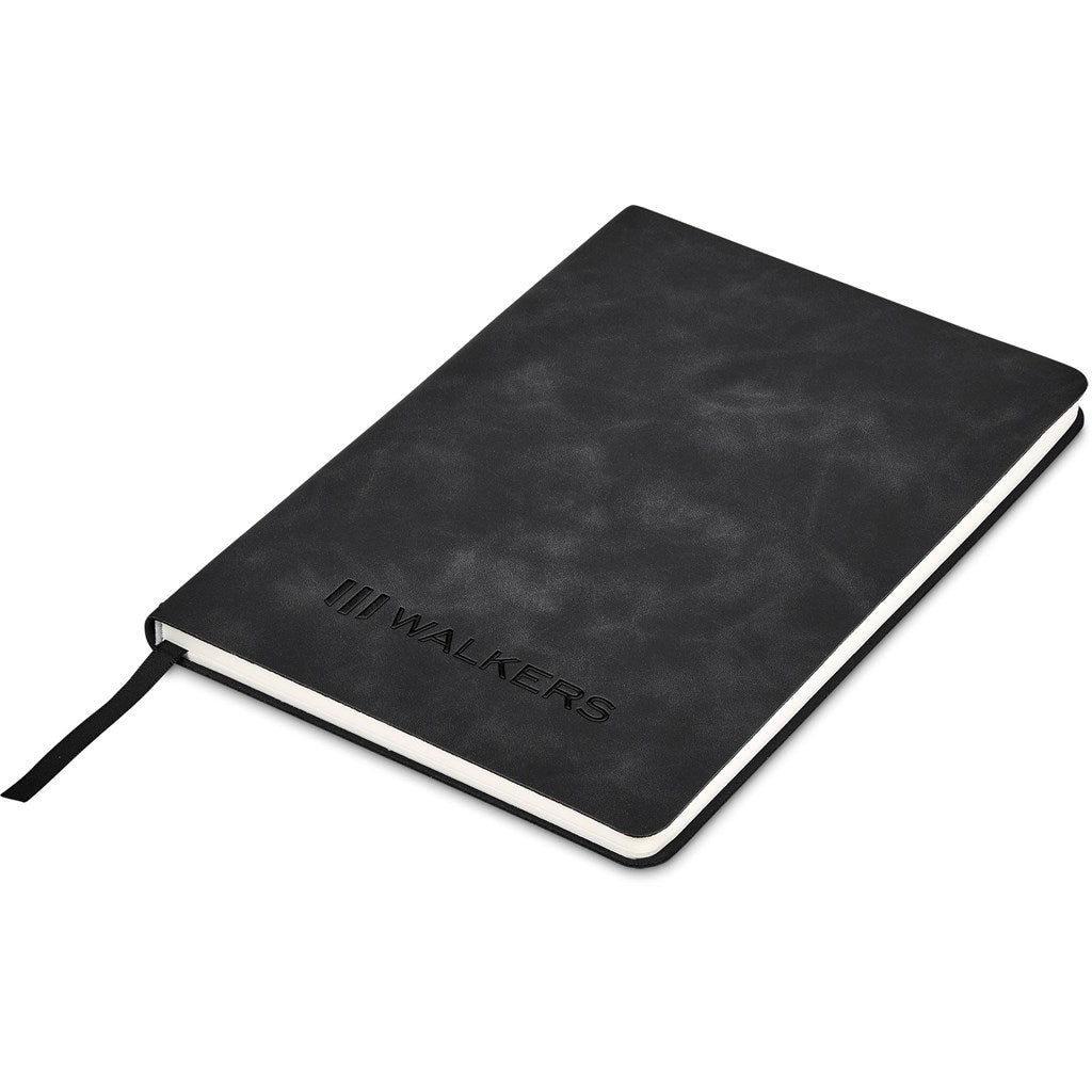 Altitude Charter A5 Soft Cover Notebook BLACK