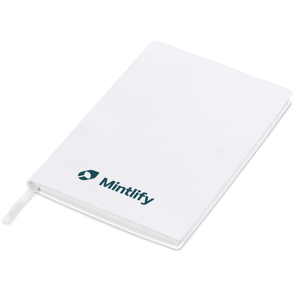 Altitude Siam A5 Soft Cover Notebook SOLID WHITE