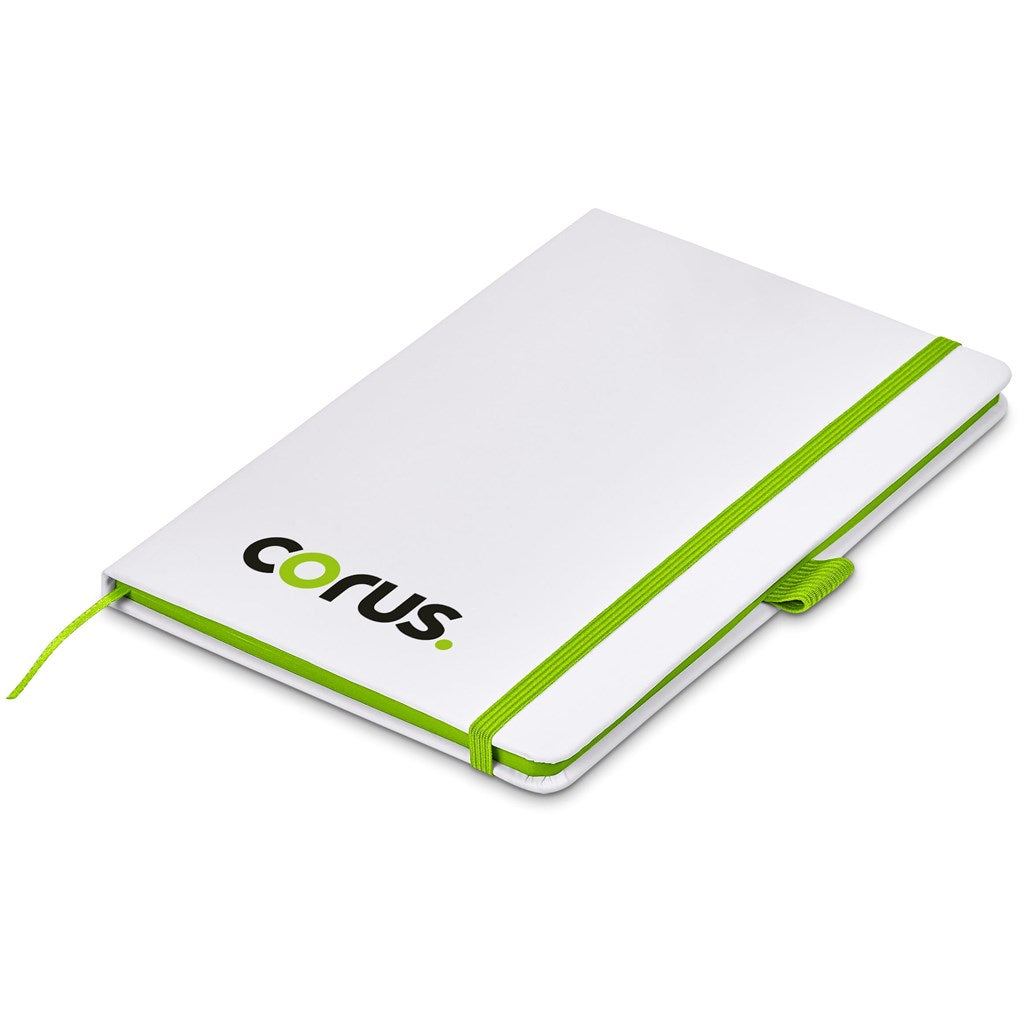 Altitude Tundra A5 Hard Cover Notebook LIME