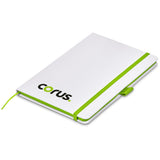 Altitude Tundra A5 Hard Cover Notebook LIME