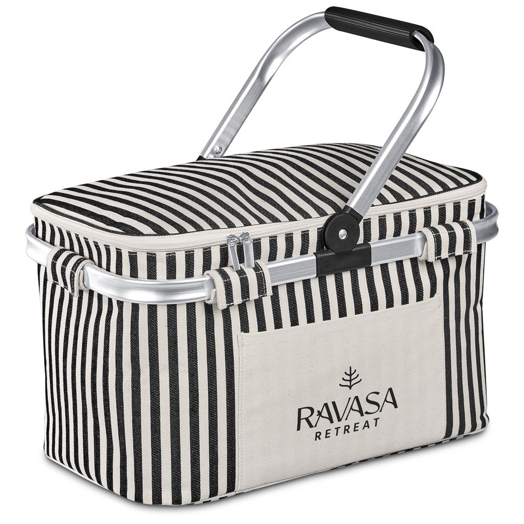 Serendipio Honeygrove Basket 30-Litre Cooler BLACK