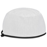 Hoppla Halo Polyester Nurse Theatre Cap BLACK