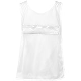 Hoppla Jackal Caddy Bib with PVC Name Sleeve-White
