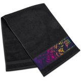 Eva & Elm Aldrin Sports & Hand Sublimation Towel BLACK