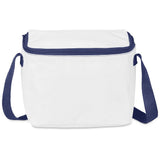 Pre-Production Hoppla Ontario Recycled PET Stitch-Bond 6 Can Cooler NAVY