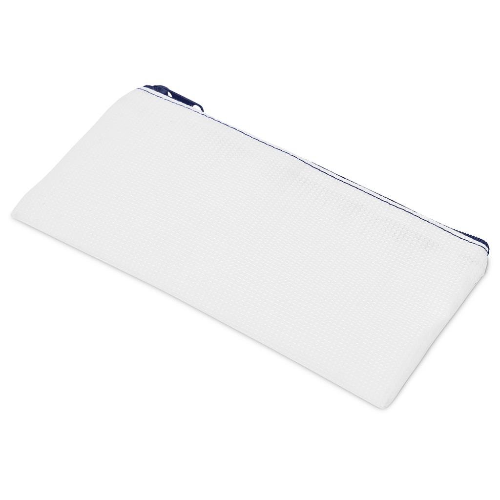 Pre-Production Sample Hoppla Junior Recycled PET Stitch-Bond Pencil Case NAVY