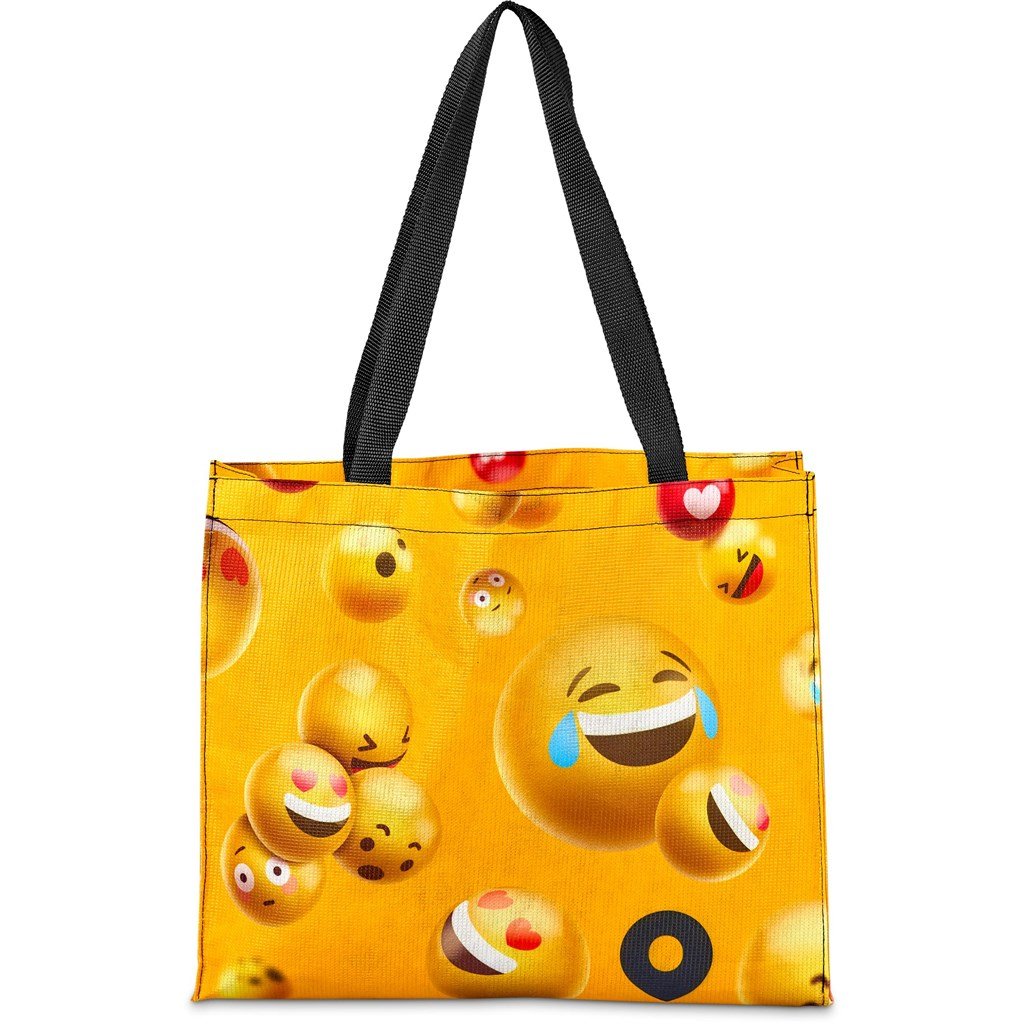 Pre-Production Sample Hoppla Menlyn Recycled PET Stitch-Bond Shopper