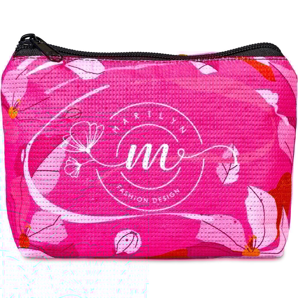 Pre-Production Sample Hoppla Recycled PET Stitch-Bond Mini Toiletry Bag