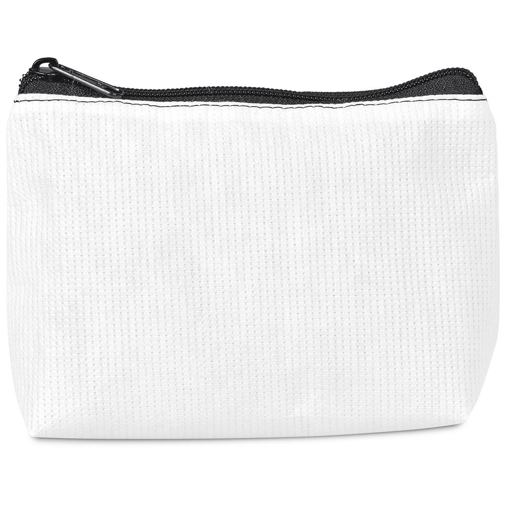 Pre-Production Sample Hoppla Recycled PET Stitch-Bond Mini Toiletry Bag BLACK