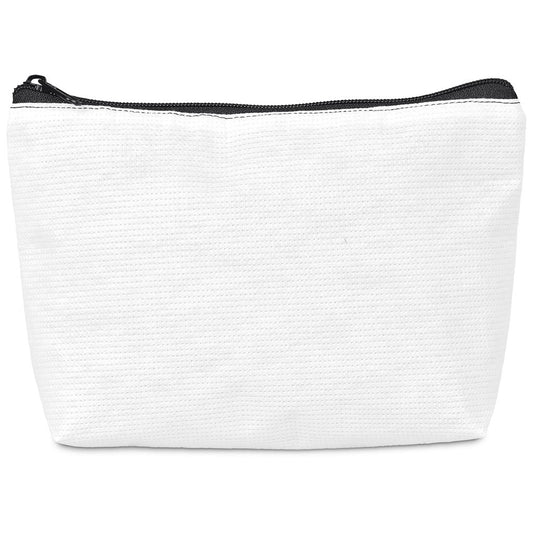 Pre-Production Sample Hoppla Leanne Recycled PET Stitch-Bond Midi Toiletry Bag BLACK