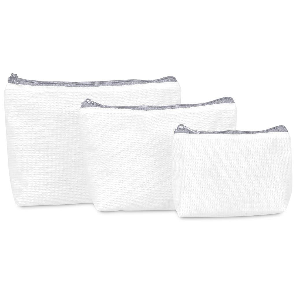 Pre-Production Sample Hoppla Leanne Recycled PET Stitch-Bond Midi Toiletry Bag