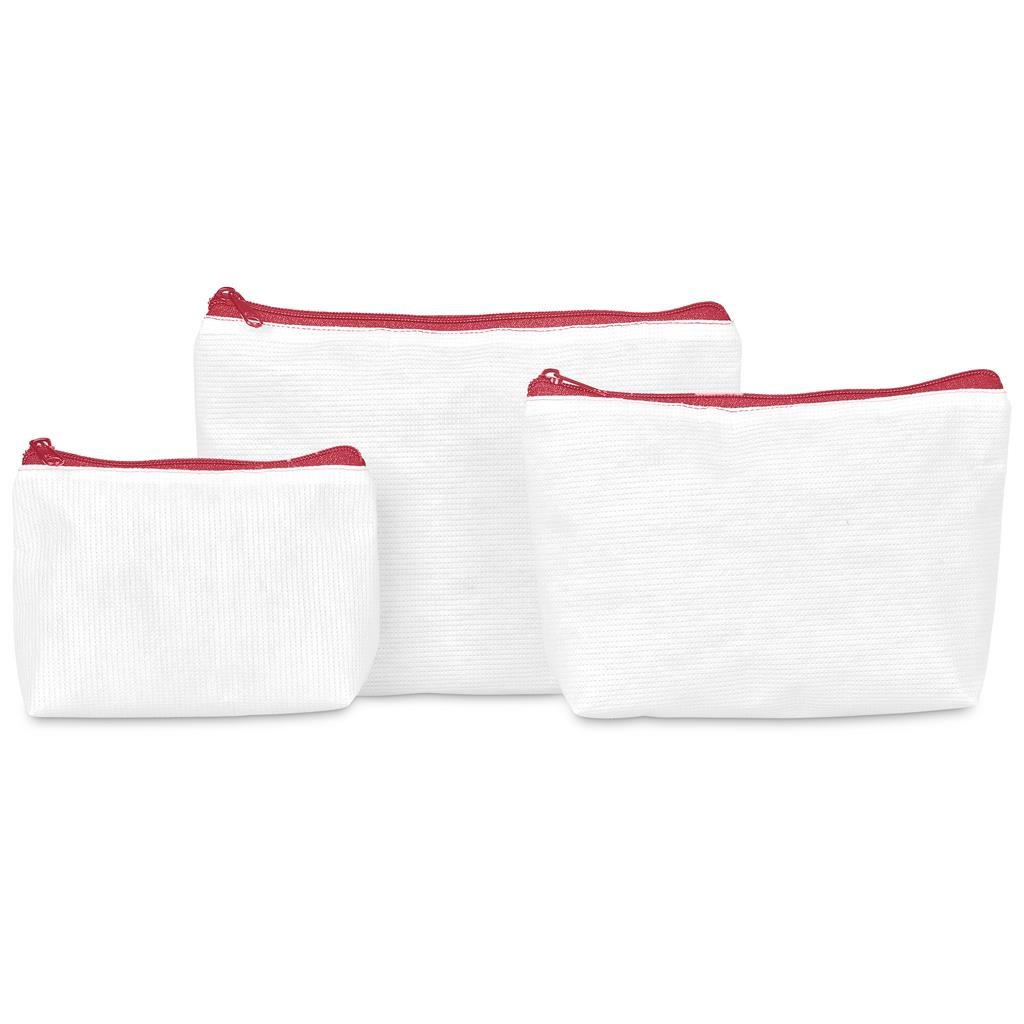 Pre-Production Sample Hoppla Leanne Recycled PET Stitch-Bond Midi Toiletry Bag