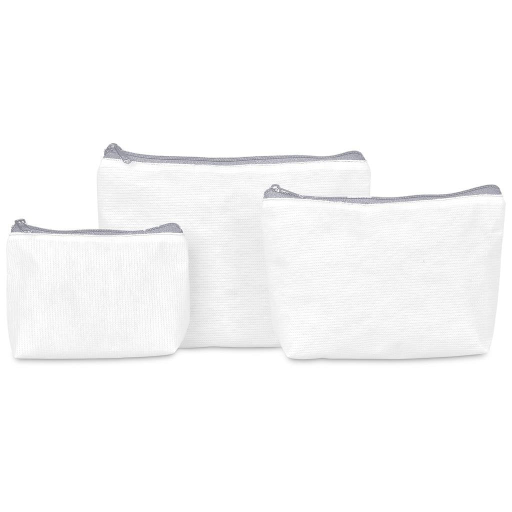 Pre-Production Sample Hoppla Leanne Recycled PET Stitch-Bond Maxi Toiletry Bag