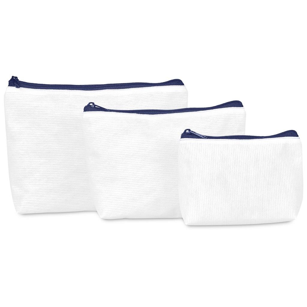 Pre-Production Sample Hoppla Leanne Recycled PET Stitch-Bond Maxi Toiletry Bag