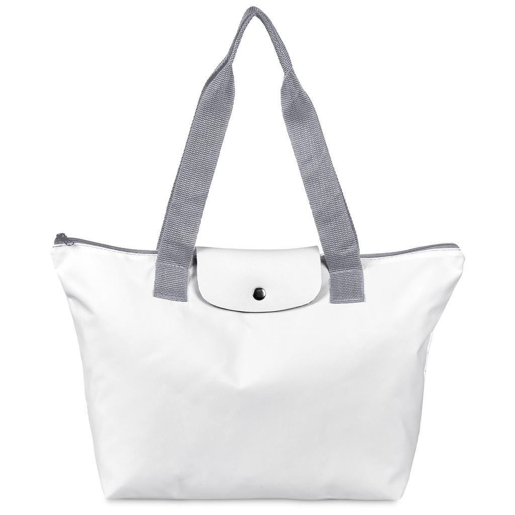 Pre-Production Sample Hoppla Rosebank Polyester Roll-Up Tote Bag GREY